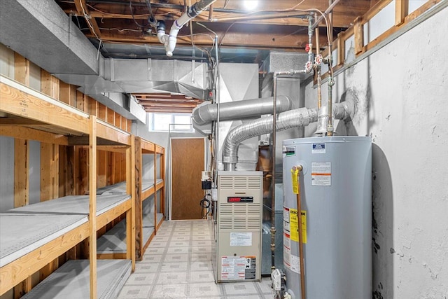utilities with water heater