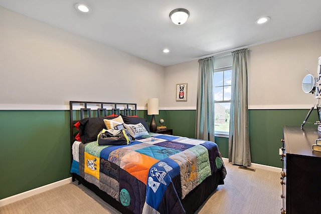 13268 Cousin, Washington, MI 48094 - carpeted bedroom with baseboards and recessed lighting