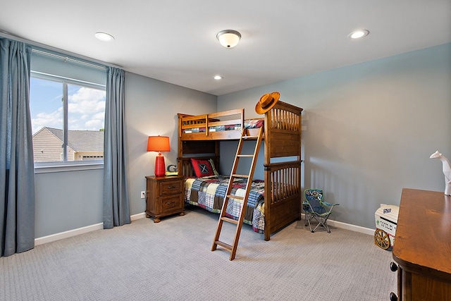13268 Cousin, Washington, MI 48094 - carpeted bedroom with baseboards and recessed lighting