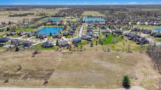 13268 Cousin, Washington, MI 48094 - aerial view featuring a residential view and a water view