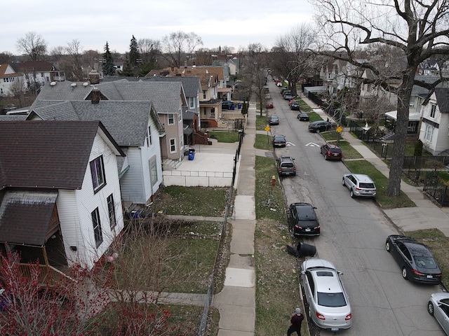 1937 Morrell St, Detroit, MI 48209 - birds eye view of property with a residential view