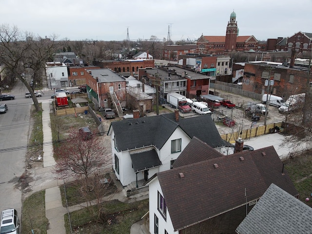 1937 Morrell St, Detroit, MI 48209 - aerial view with a residential view