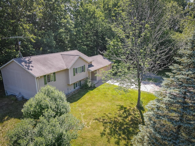 8594 S Felch Ave, Newaygo, MI 49337 - aerial view of property and surrounding area
