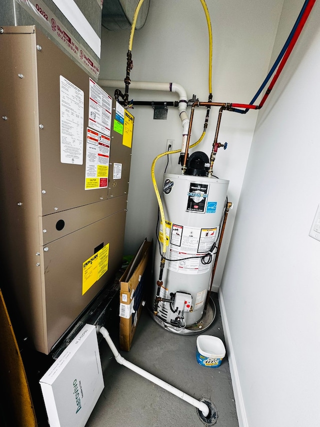 207 Legato Dr, Walled Lake, MI 48390 - utilities featuring water heater and heating unit