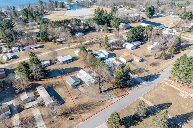 6313 Fairlane Dr, Lake City, MI 49651 - birds eye view of property