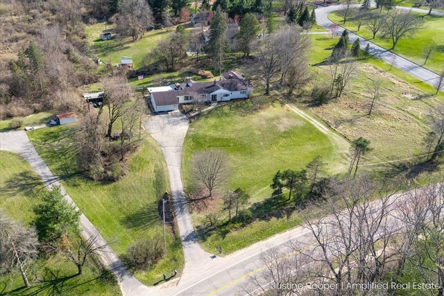 1220 W Green St, Hastings, MI 49058 - bird's eye view