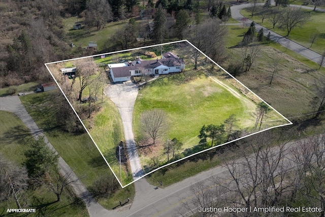 1220 W Green St, Hastings, MI 49058 - bird's eye view