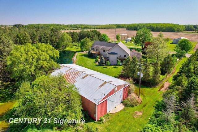 4285 N Iva Rd, Hemlock, MI 48626 - overview of rural landscape