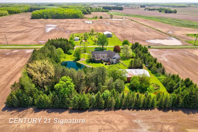 4285 N Iva Rd, Hemlock, MI 48626 - overview of rural landscape