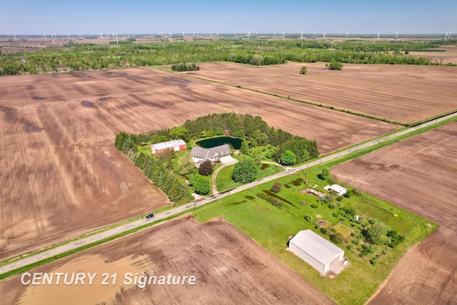 4285 N Iva Rd, Hemlock, MI 48626 - view of rural area featuring extensive farmland