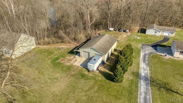 drone / aerial view