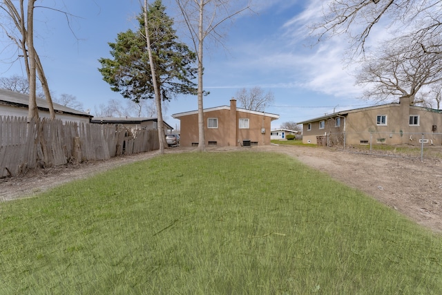 1182 Dudley Ave, Pontiac, MI 48342 - view of yard featuring fence