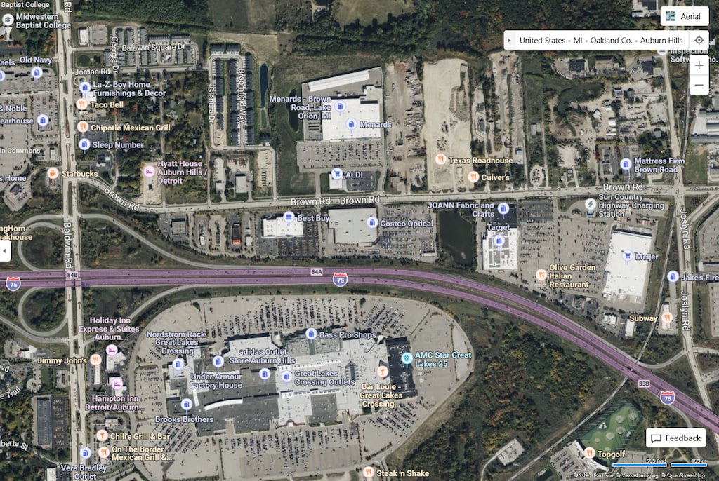 4845 Huston Dr, Lake Orion, MI 48359 - map location