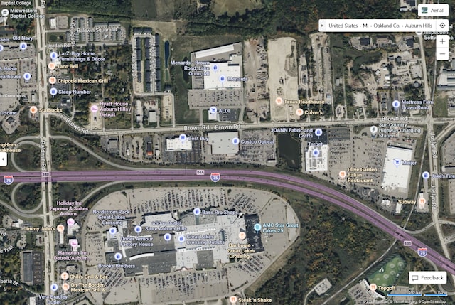 4845 Huston Dr, Lake Orion, MI 48359 - map location