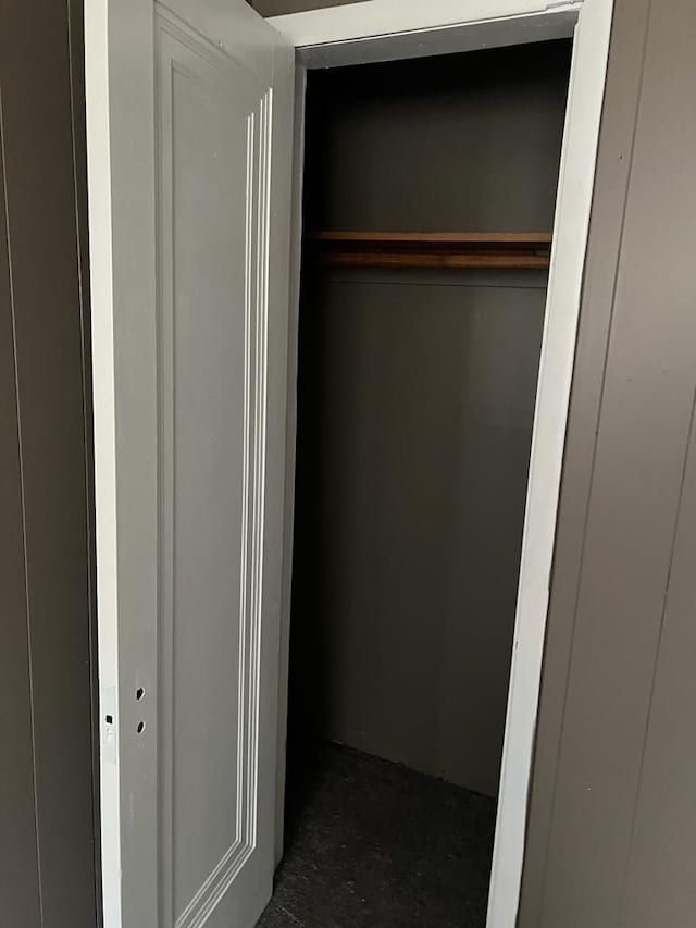 closet with elevator