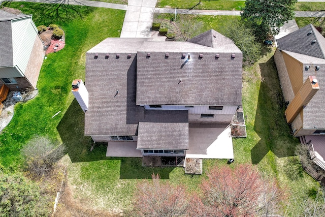 drone / aerial view