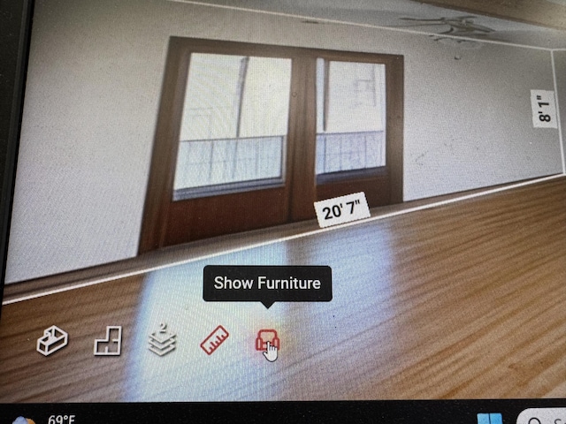 view of unfurnished room