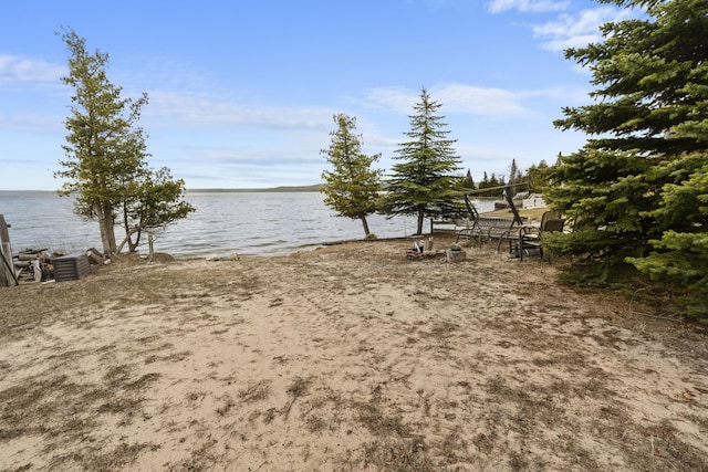 property view of water