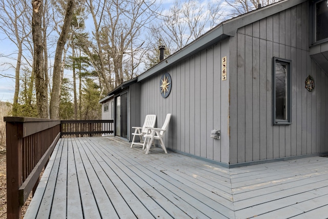 view of deck