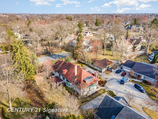 105 Parkwood Ct, Bay City, MI 48706 - drone / aerial view featuring a residential view