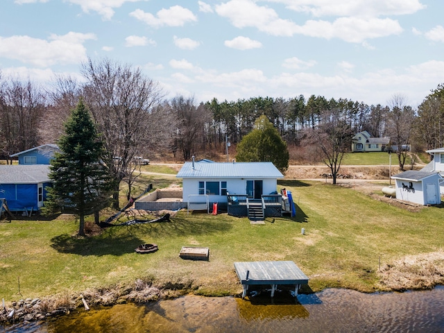 drone / aerial view