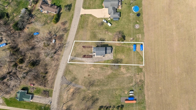 14204 Northmoor Dr, Cement City, MI 49233 - aerial view