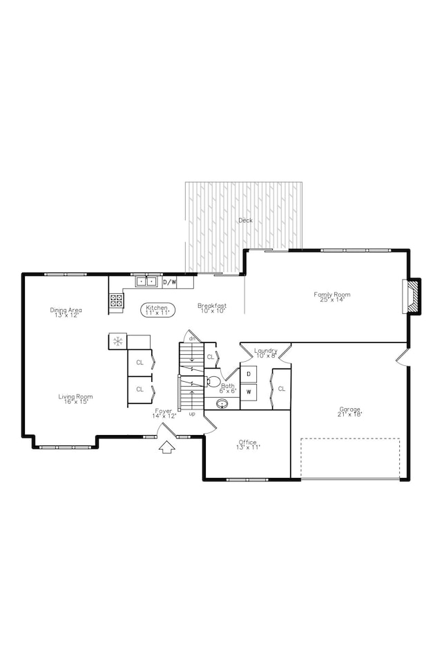 3755 Oak Dr, Ypsilanti, MI 48197 - view of layout