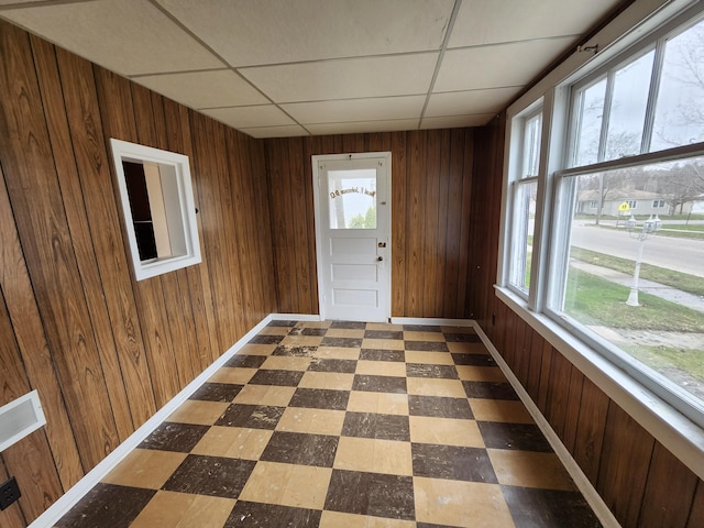 309 N Main St, Scottville, MI 49454 - unfurnished sunroom featuring visible vents and a healthy amount of sunlight