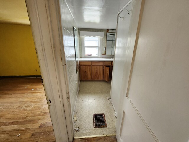 309 N Main St, Scottville, MI 49454 - corridor featuring visible vents