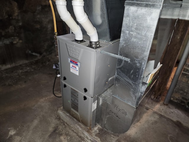 309 N Main St, Scottville, MI 49454 - utilities with heating unit