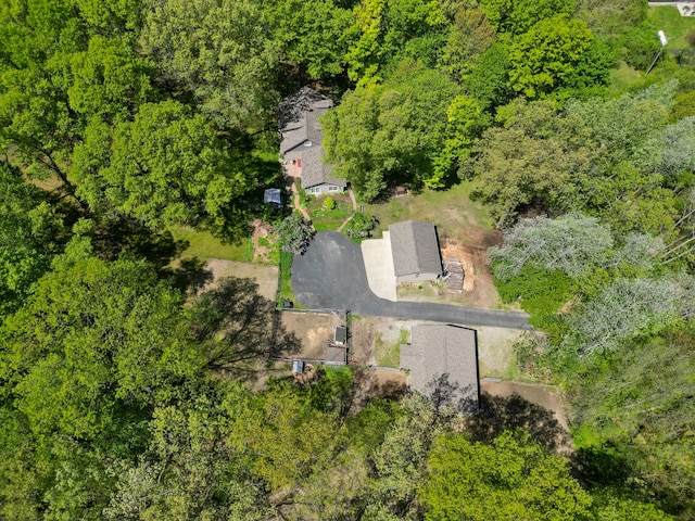 7630 Dilley Rd, Davisburg, MI 48350 - view of subject property featuring a forest