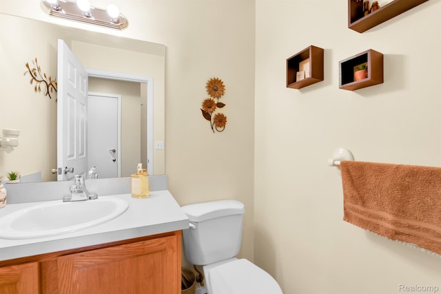 5280 Brantford, Grand Blanc, MI 48439 - half bathroom featuring toilet and vanity