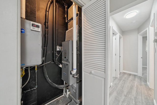 utilities with tankless water heater