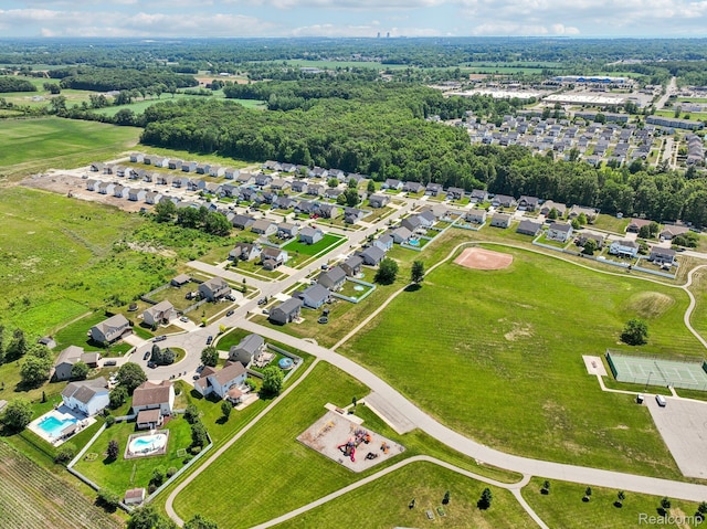 2181 Gunnison Ln, Monroe, MI 48162 - aerial perspective of suburban area