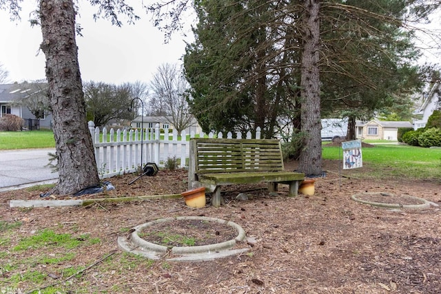 6051 Homestead Pl, Grand Blanc, MI 48439 - view of yard with fence