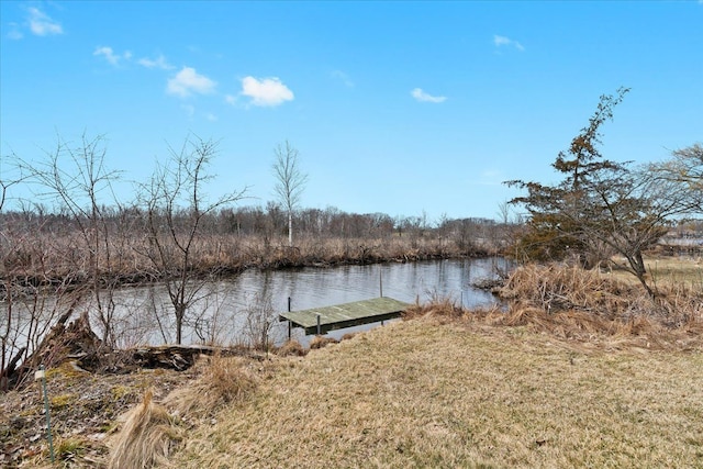 2745 Lari Ct, West Bloomfield, MI 48324 - view of dock with a water view
