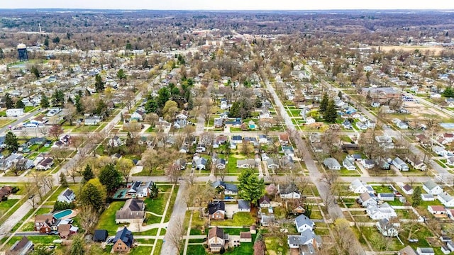 birds eye view of property featuring a residential view