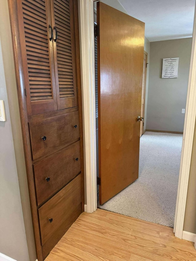 18175 Lake Dr, Big Rapids, MI 49307 - hall featuring baseboards