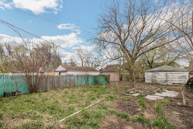 11248 Kennebec, Detroit, MI 48205 - view of yard with fence