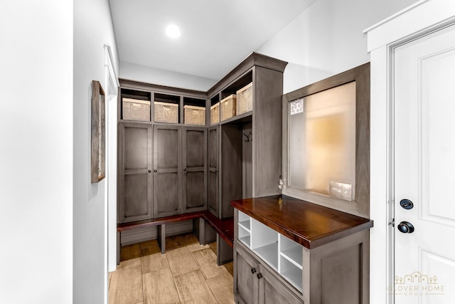 view of mudroom