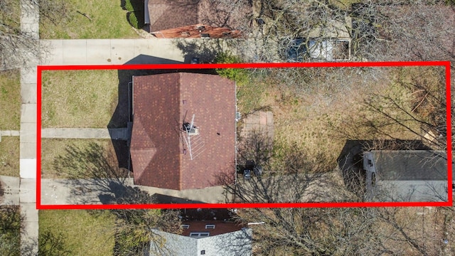 12816 Payton St, Detroit, MI 48224 - birds eye view of property