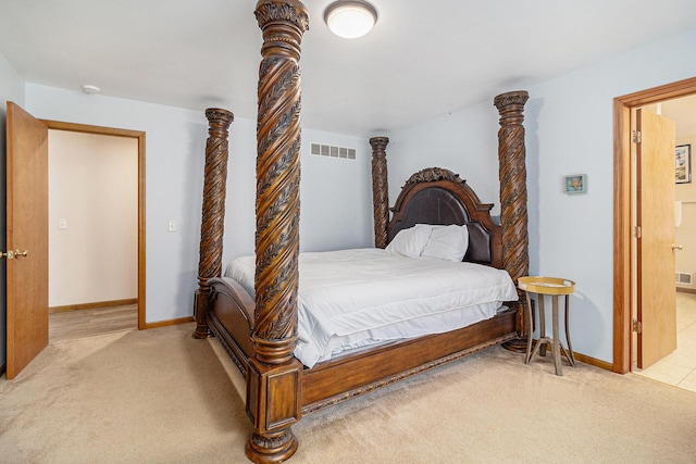 10412 W Woodrow Rd, Shelby, MI 49455 - carpeted bedroom featuring visible vents and baseboards