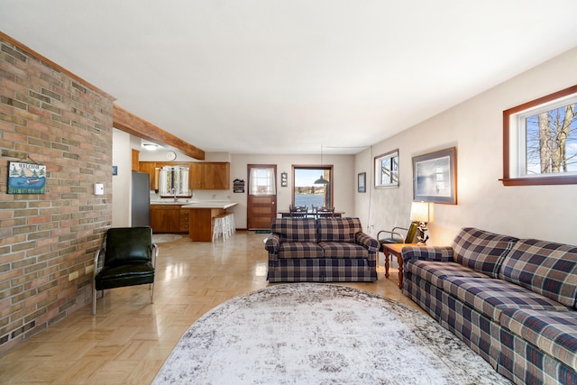 11672 Bradley Dr, Jerome, MI 49249 - view of living room