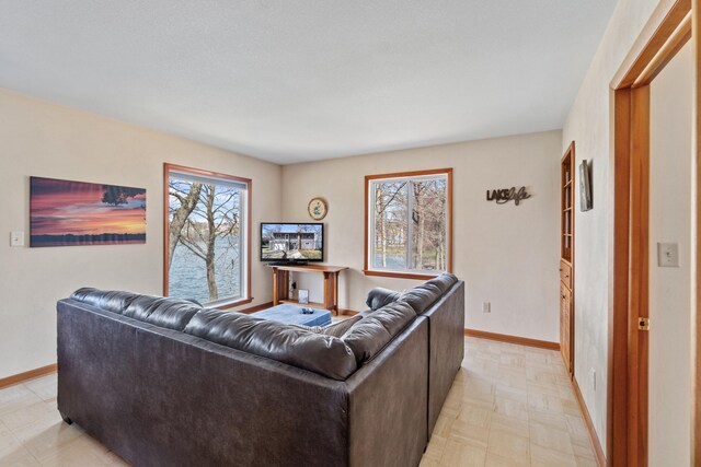 11672 Bradley Dr, Jerome, MI 49249 - living area with baseboards