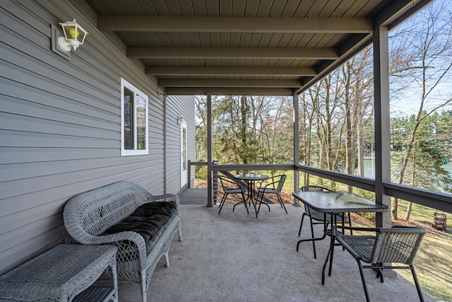11672 Bradley Dr, Jerome, MI 49249 - view of patio / terrace