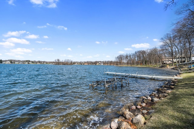 11672 Bradley Dr, Jerome, MI 49249 - dock area featuring a water view