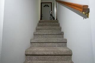 view of stairs