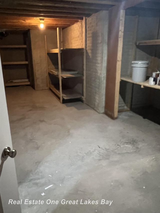 8311 Goldfinch Rd, Freeland, MI 48623 - view of unfinished basement