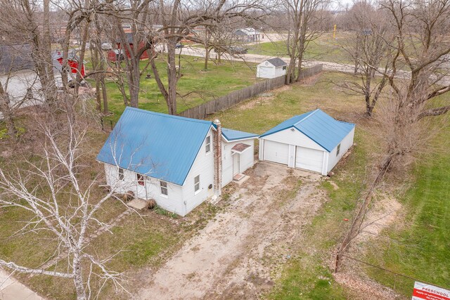 327 E Main St, Vermontville, MI 49096 - aerial view