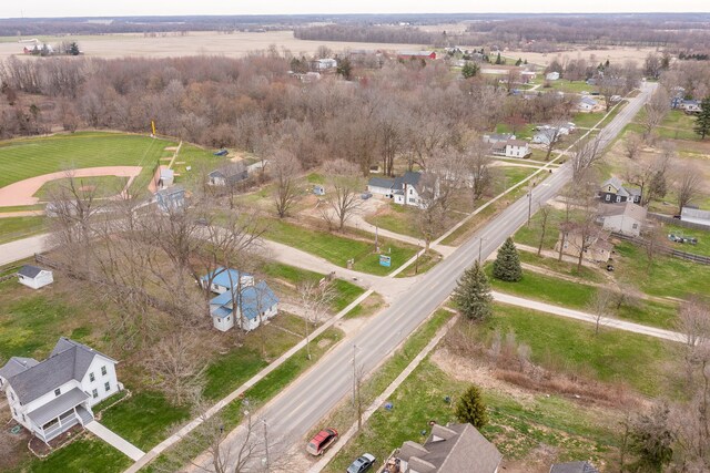 327 E Main St, Vermontville, MI 49096 - drone / aerial view featuring a residential view
